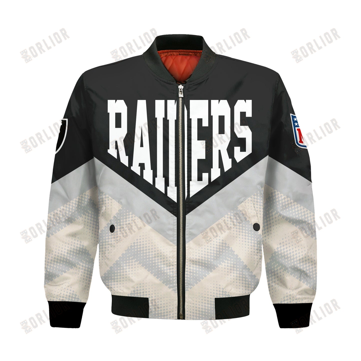 Las Vegas Raiders Football Team 2024 - 25 We Are One Bomber Jacket