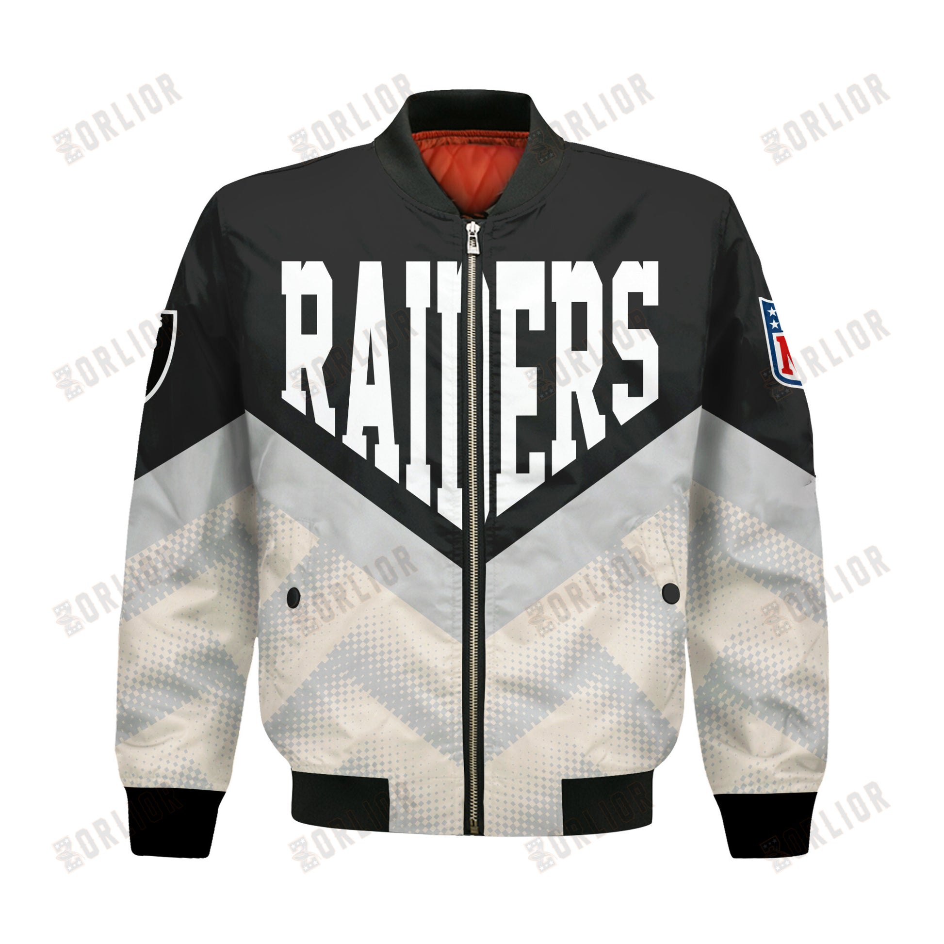 Las Vegas Raiders Football Team 2024 - 25 We Are One Bomber Jacket