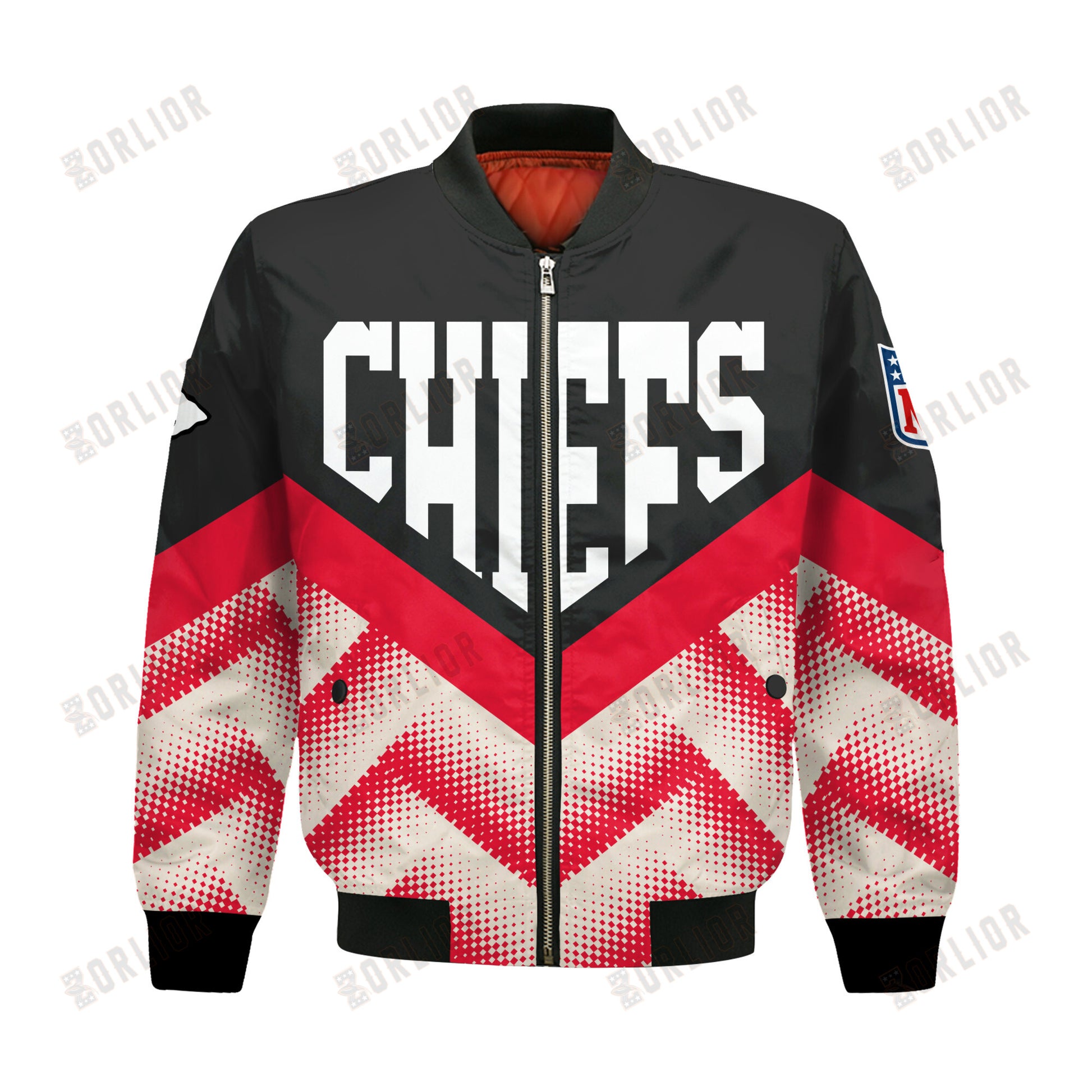 Kansas City Chiefs Football Team 2024 - 25 We Are One Bomber Jacket
