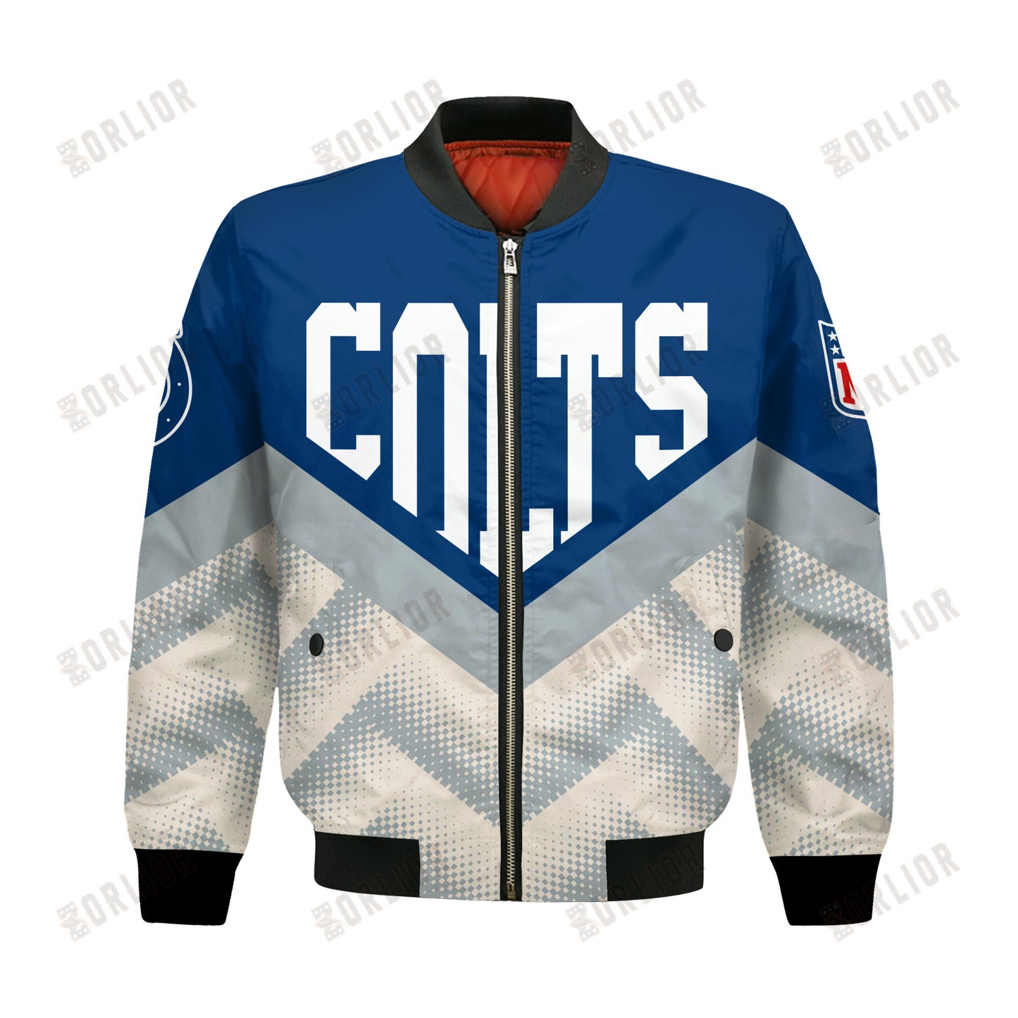 Indianapolis Colts Football Team 2024 - 25 We Are One Bomber Jacket
