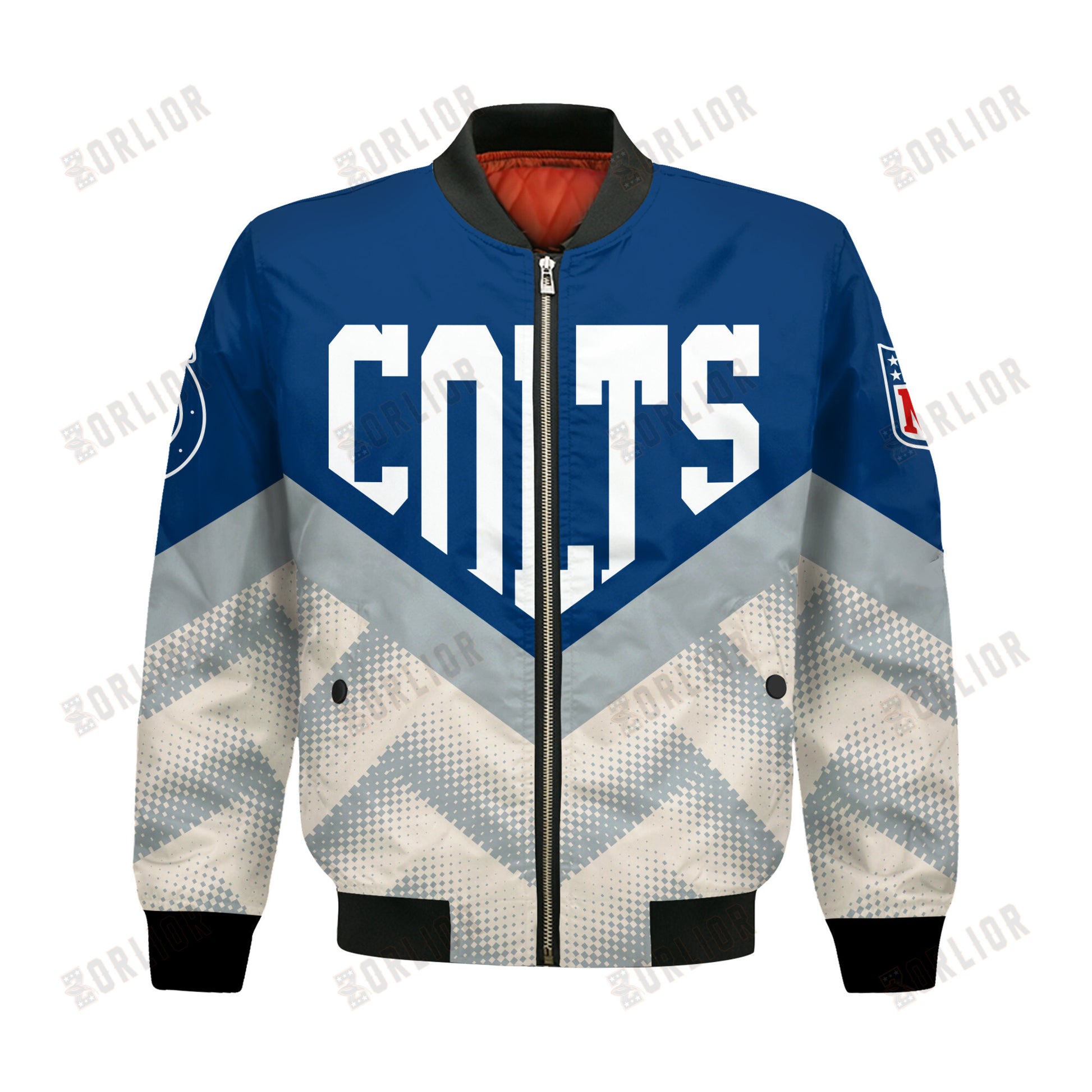 Indianapolis Colts Football Team 2024 - 25 We Are One Bomber Jacket