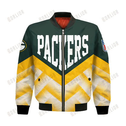 Green Bay Packers Football Team 2024 - 25 We Are One Bomber Jacket