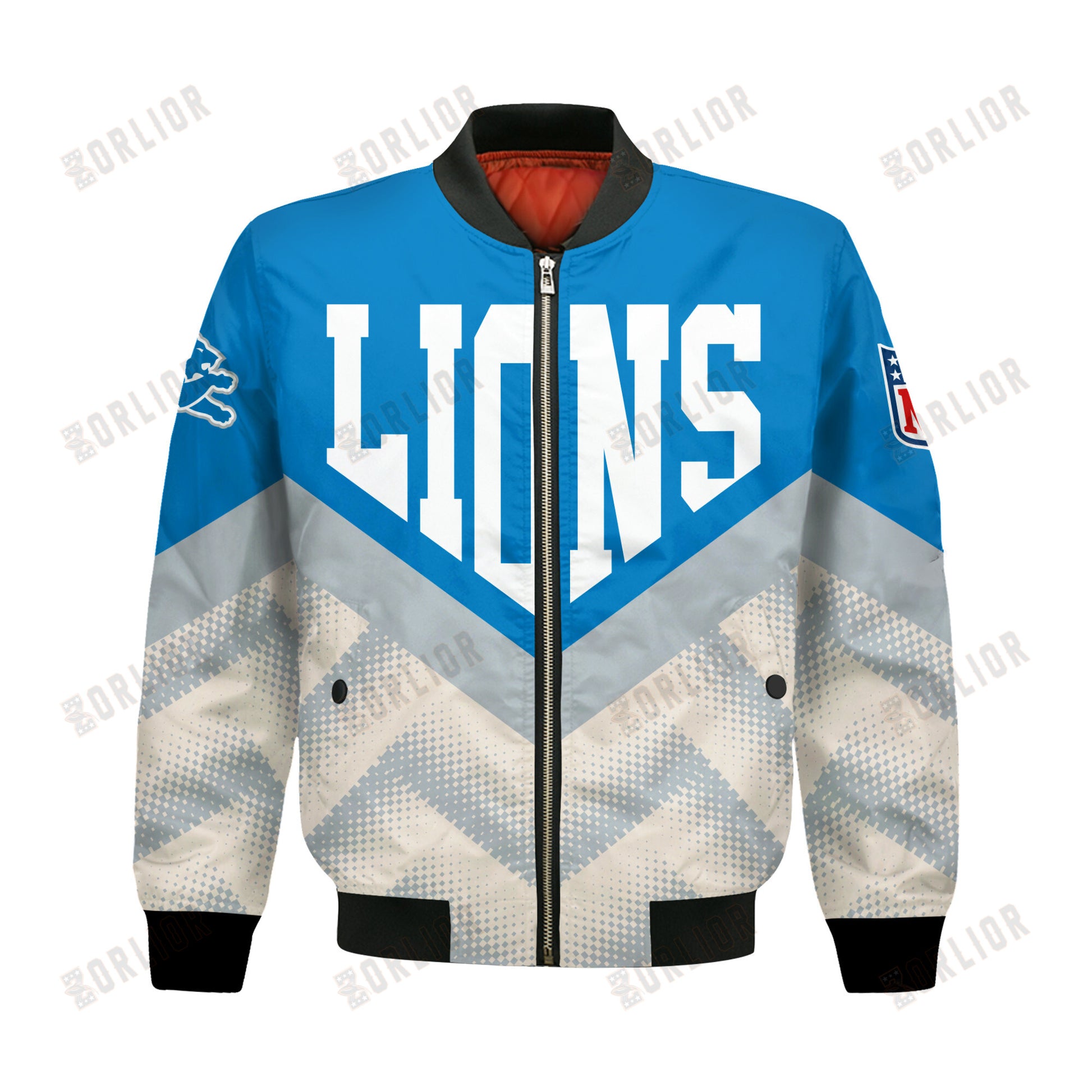 Detroit Lions Football Team 2024 - 25 We Are One Bomber Jacket