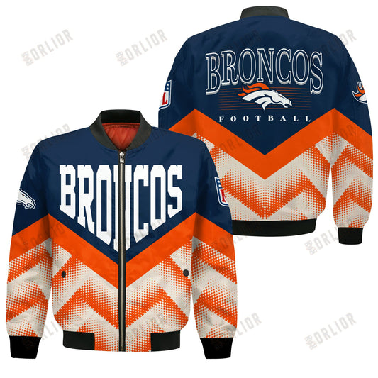 Denver Broncos Football Team 2024 - 25 We Are One Bomber Jacket