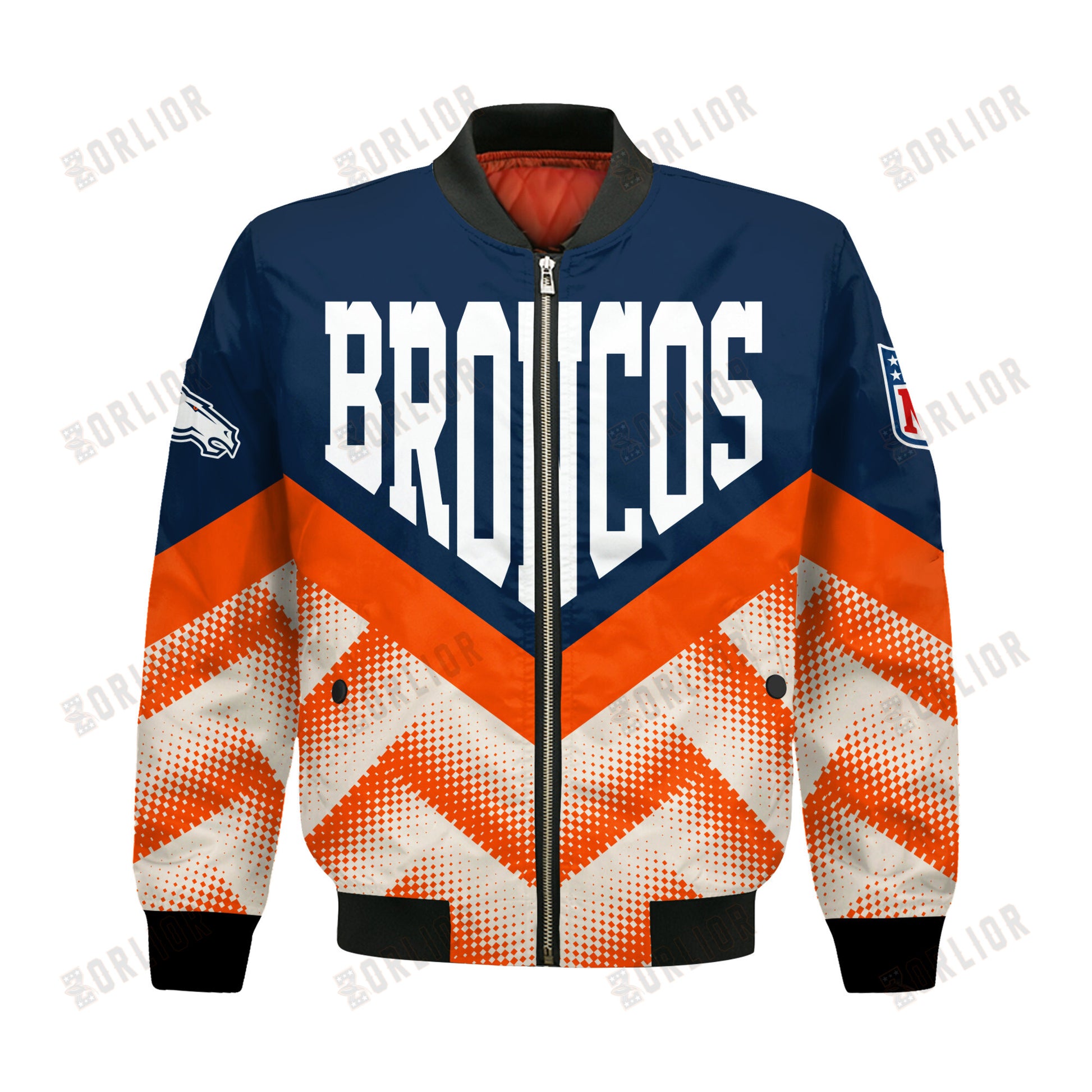 Denver Broncos Football Team 2024 - 25 We Are One Bomber Jacket