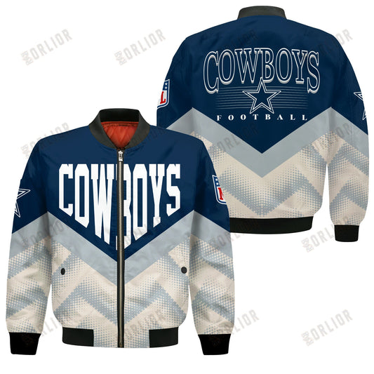 Dallas Cowboys Football Team 2024 - 25 We Are One Bomber Jacket