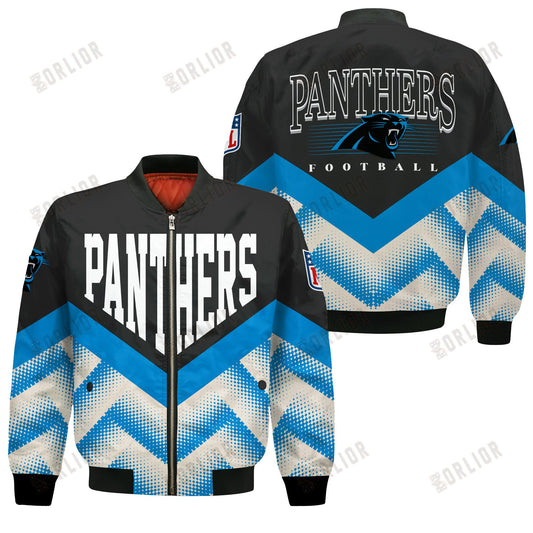 Carolina Panthers Football Team 2024 - 25 We Are One Bomber Jacket