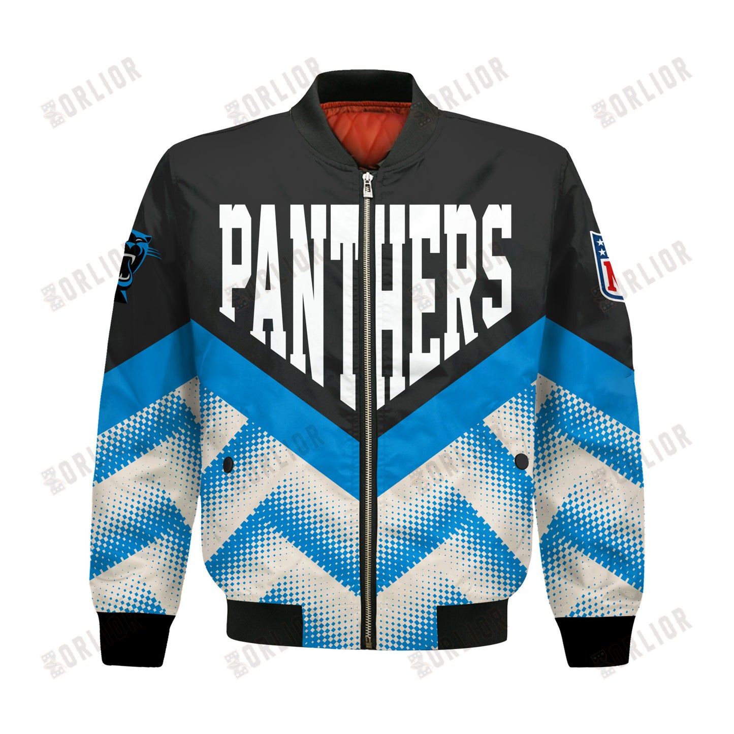 Carolina Panthers Football Team 2024 - 25 We Are One Bomber Jacket