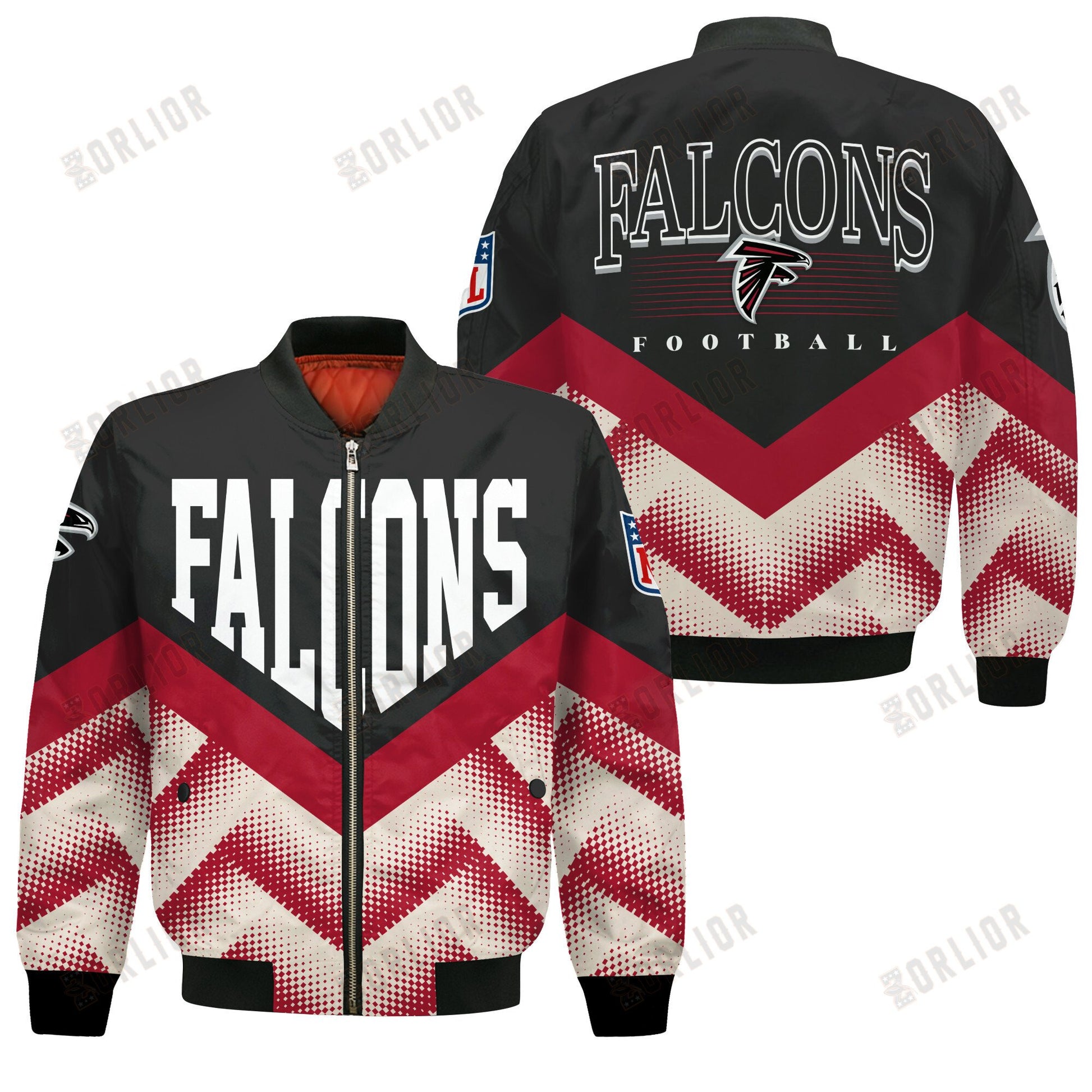 Atlanta Falcons Football Team 2024 - 25 We Are One Bomber Jacket