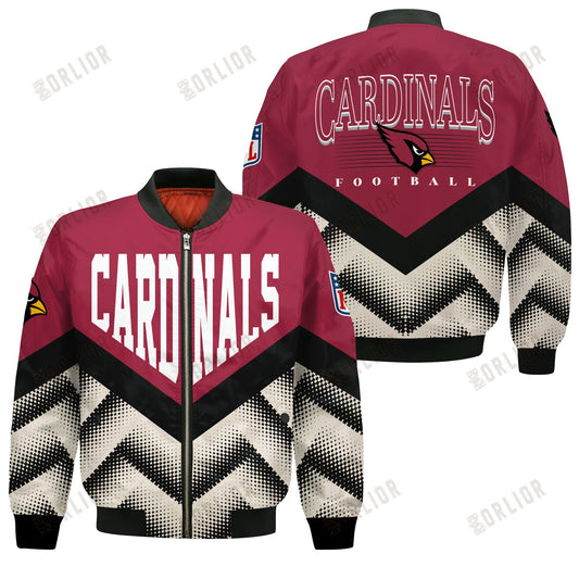 Arizona Cardinals Football Team 2024 - 25 We Are One Bomber Jacket