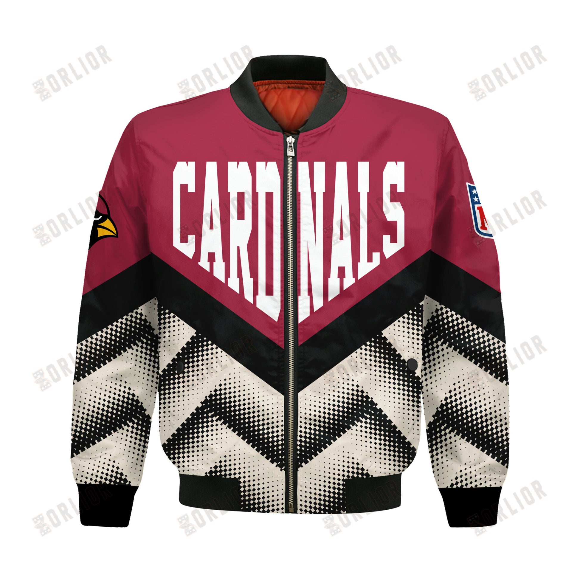 Arizona Cardinals Football Team 2024 - 25 We Are One Bomber Jacket