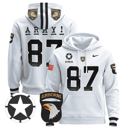 Army Black Knights 2024 Pullover Hoodie V2 - Stitched