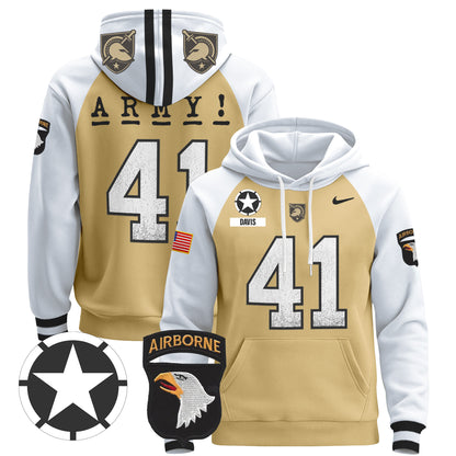 Army Black Knights 2024 Pullover Hoodie V2 - Stitched