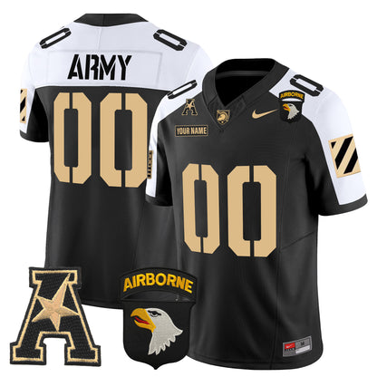 Army Black Knights 101st Airborne Division Patch 2024 Vapor Limited Custom Jersey V3 - All Stitched