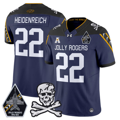 Navy Midshipmen 2024 Vapor Limited Jersey V5 - All Stitched