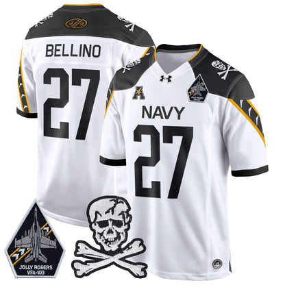 Navy Midshipmen 2024 Game Jersey - All Stitched