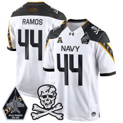 Navy Midshipmen 2024 Game Jersey - All Stitched