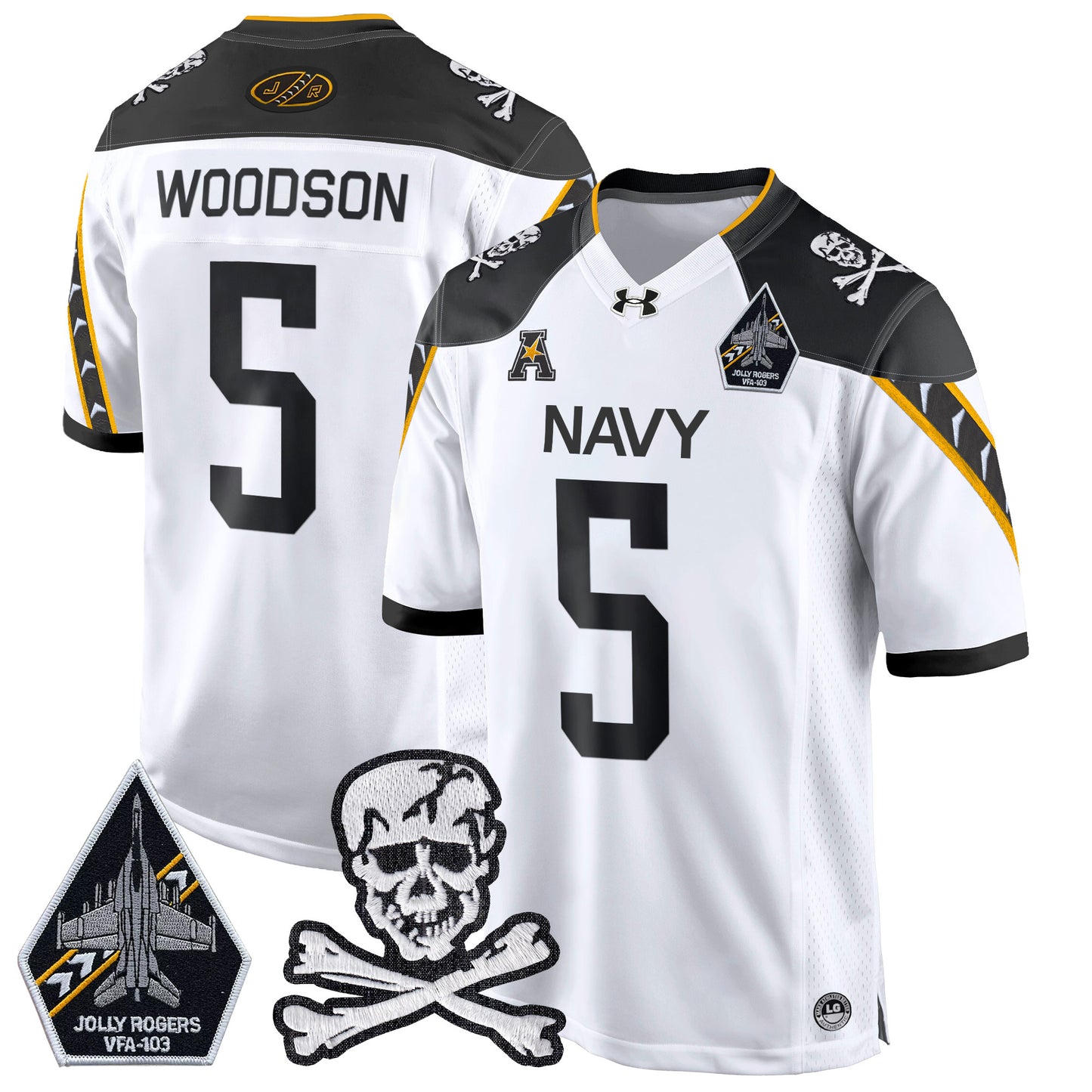 Navy Midshipmen 2024 Game Jersey - All Stitched