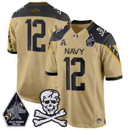 Navy Midshipmen 2024 Game Jersey - All Stitched