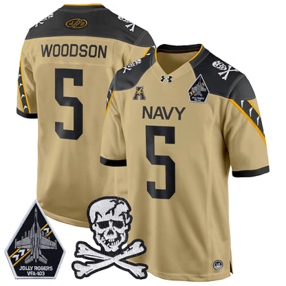 Navy Midshipmen 2024 Game Jersey - All Stitched