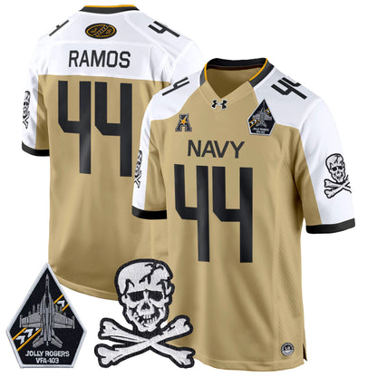 Navy Midshipmen 2024 Game Jersey - All Stitched