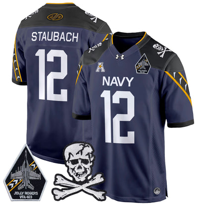 Navy Midshipmen 2024 Game Jersey - All Stitched