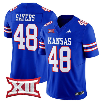 Kansas Jayhawks 2024 Vapor Limited Jersey V2 - All Stitched