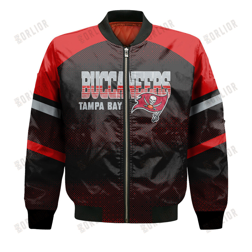 Tampa Bay Buccaneers Football Team 2024 - 25 Fearless Warrior Bomber Jacket