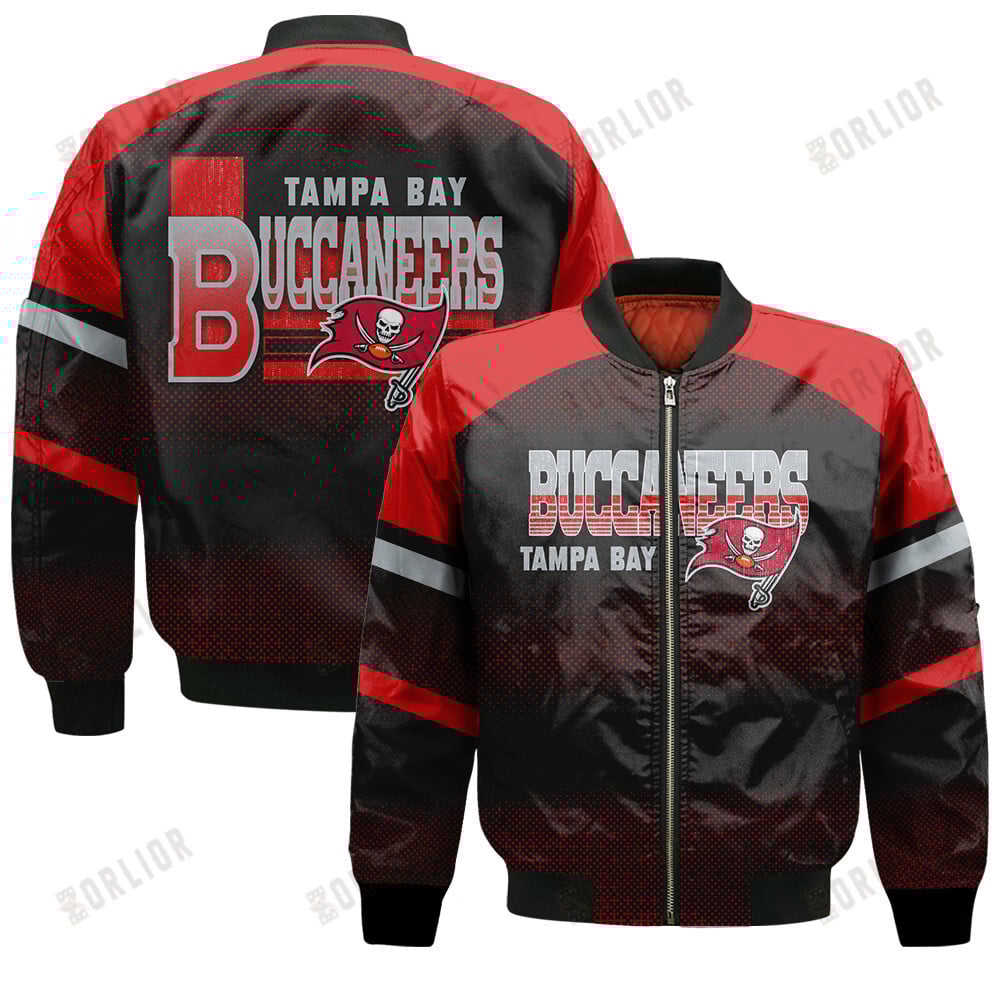 Tampa Bay Buccaneers Football Team 2024 - 25 Fearless Warrior Bomber Jacket