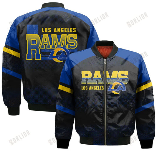 Los Angeles Rams Football Team 2024 - 25 Fearless Warrior Bomber Jacket