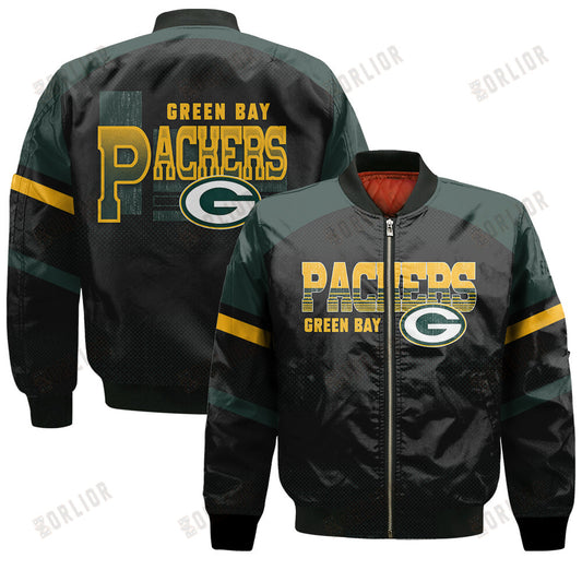 Green Bay Packers Football Team 2024 - 25 Fearless Warrior Bomber Jacket