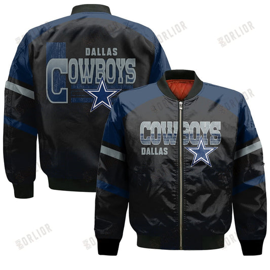 Dallas Cowboys Football Team 2024 - 25 Fearless Warrior Bomber Jacket
