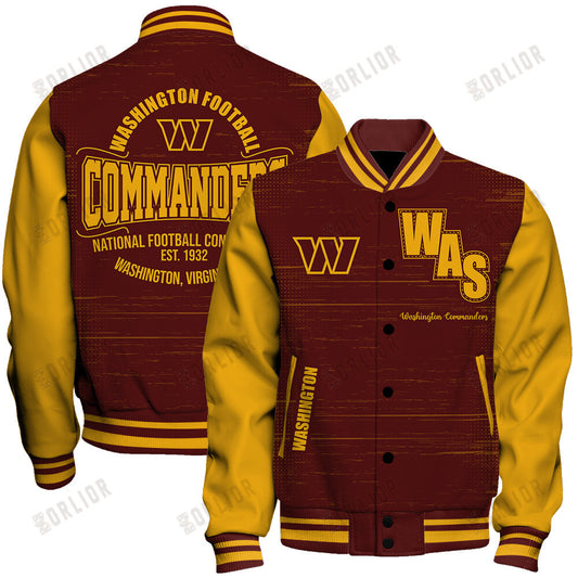 Washington Commanders Football Team 2024 - 25 Proud Of The Shirt Unisex Varsity Jacket