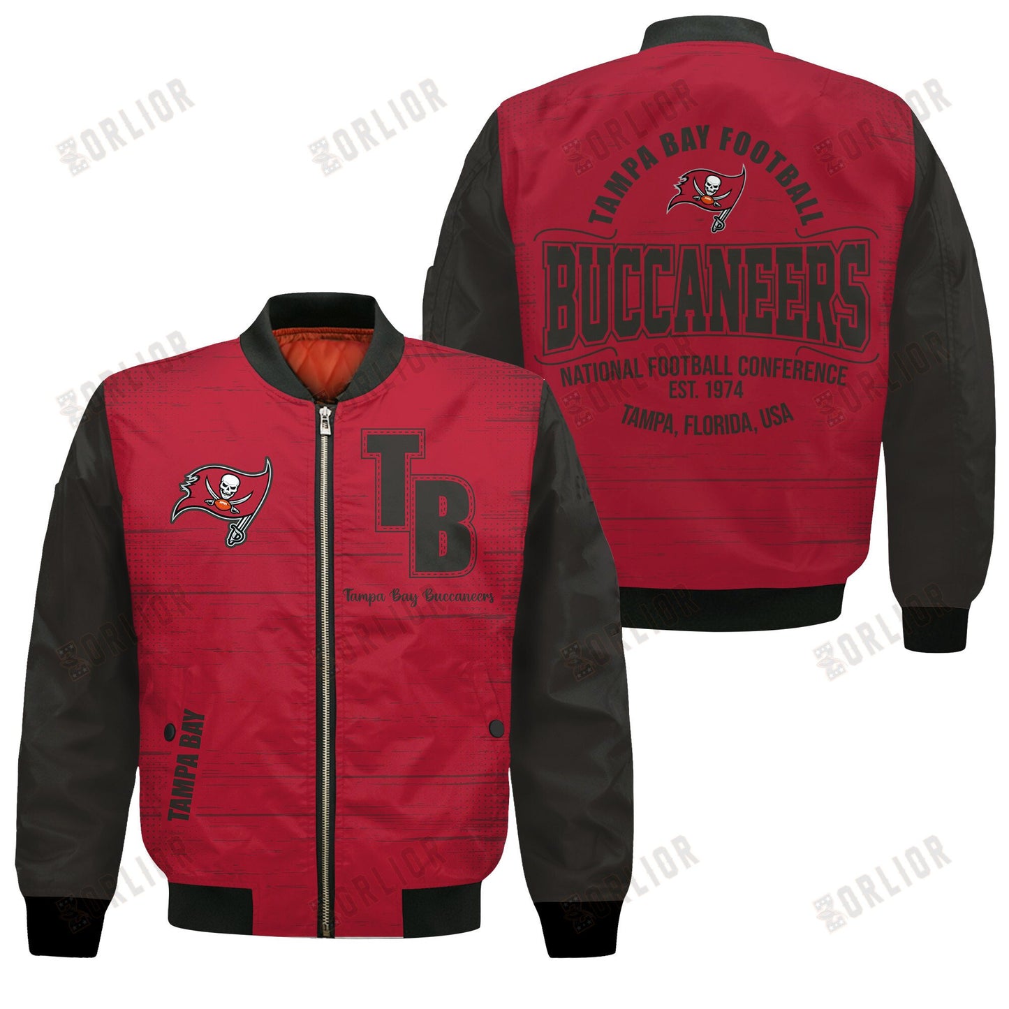 Tampa Bay Buccaneers Football Team 2024 - 25 Proud Of The Shirt Bomber Jacket