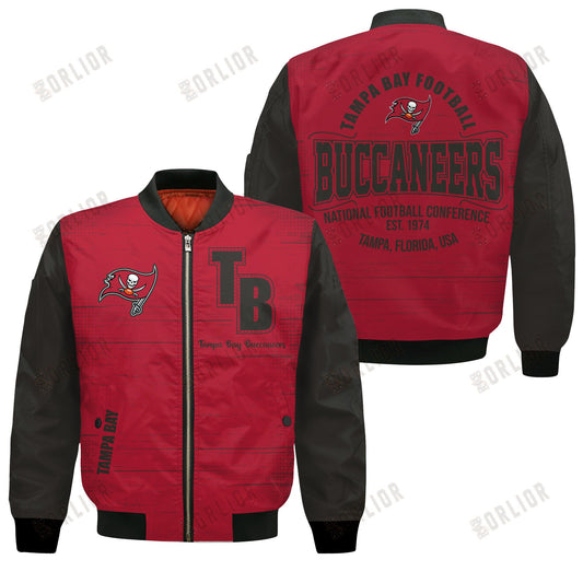 Tampa Bay Buccaneers Football Team 2024 - 25 Proud Of The Shirt Bomber Jacket