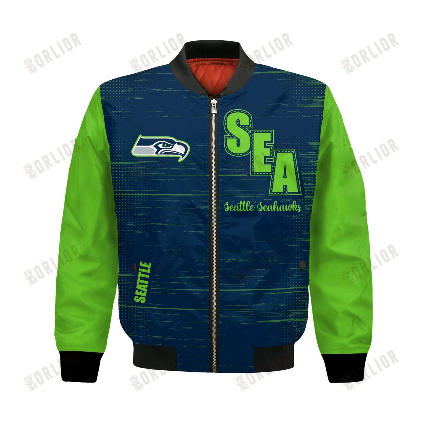Seattle Seahawks Football Team 2024 - 25 Proud Of The Shirt Bomber Jacket