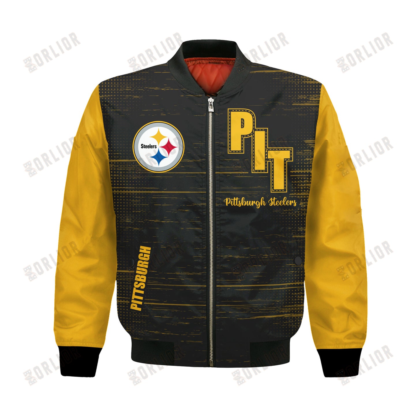Pittsburgh Steelers Football Team 2024 - 25 Proud Of The Shirt Bomber Jacket