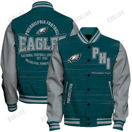 Philadelphia Eagles Football Team 2024 - 25 Proud Of The Shirt Unisex Varsity Jacket