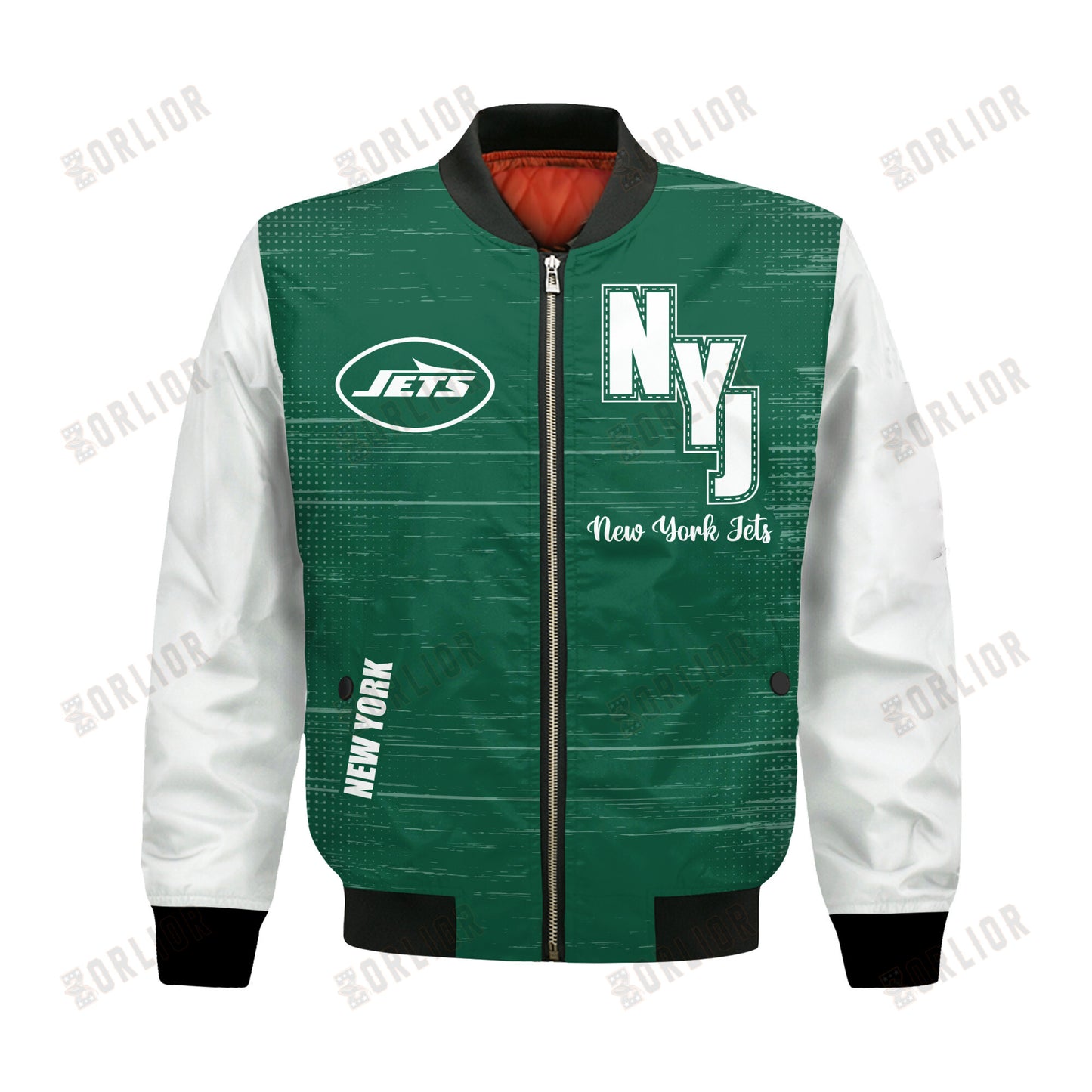 New York Jets Football Team 2024 - 25 Proud Of The Shirt Bomber Jacket