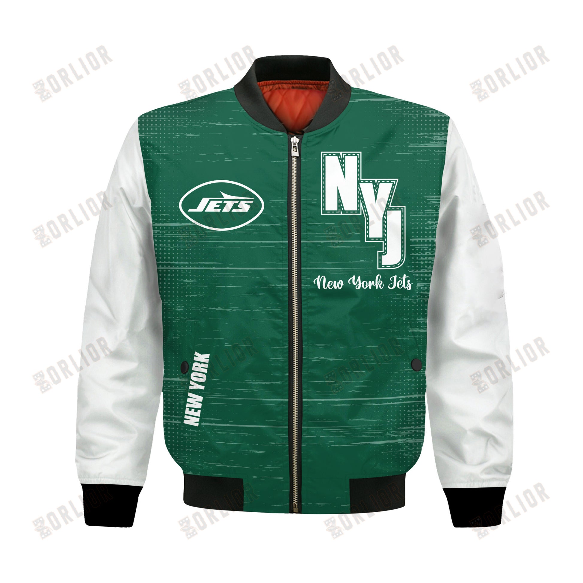 New York Jets Football Team 2024 - 25 Proud Of The Shirt Bomber Jacket