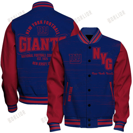 New York Giants Football Team 2024 - 25 Proud Of The Shirt Unisex Varsity Jacket