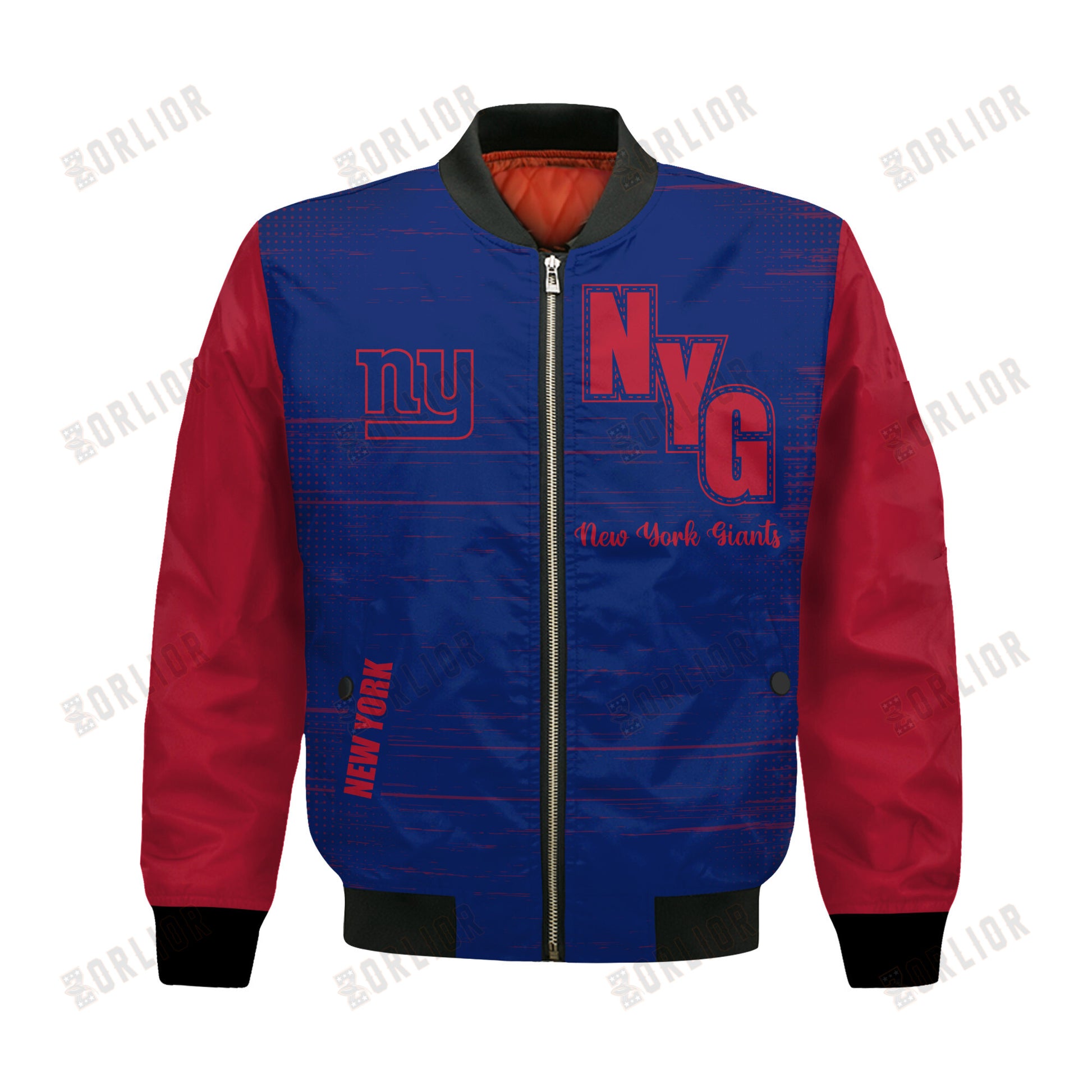 New York Giants Football Team 2024 - 25 Proud Of The Shirt Bomber Jacket