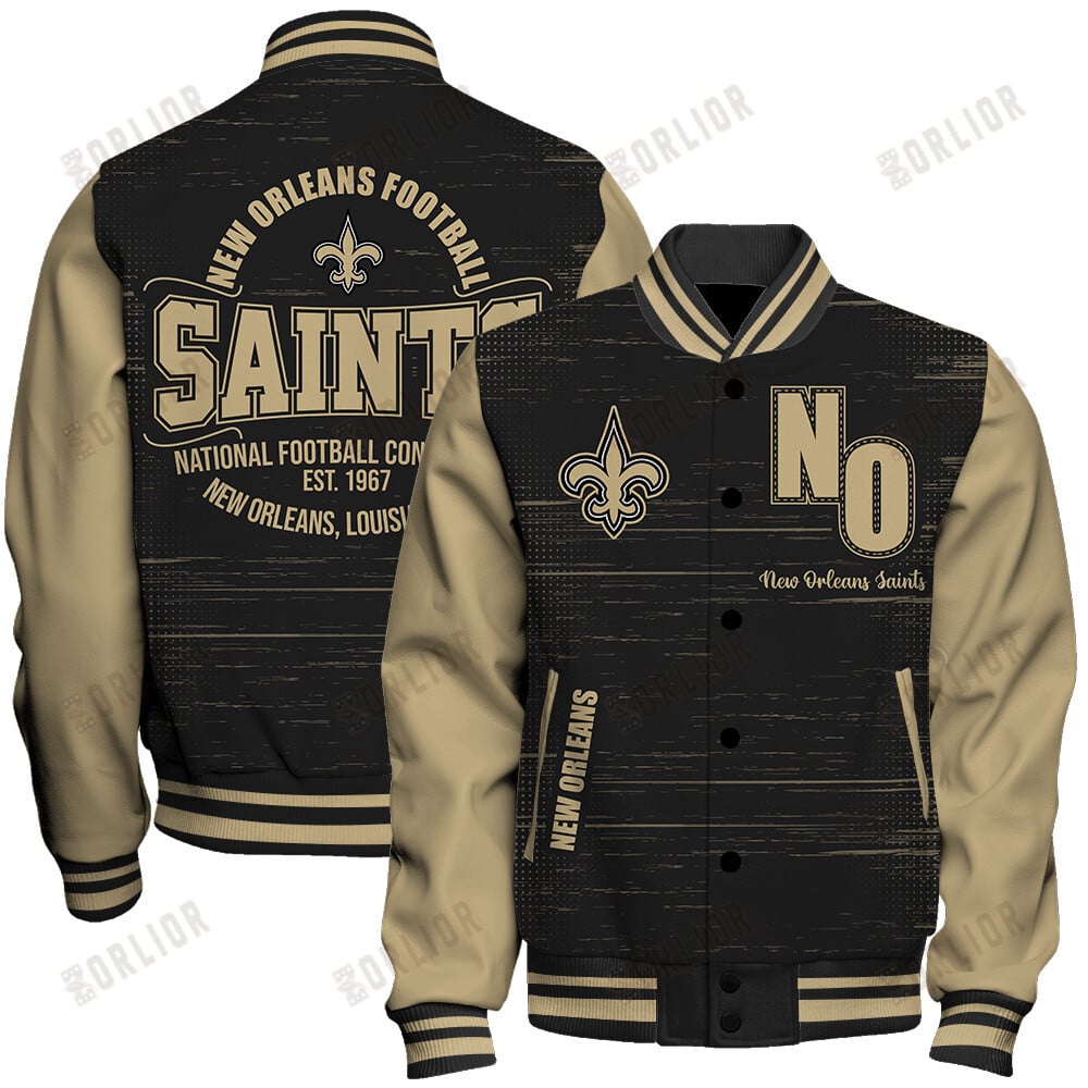 New Orleans Saints Football Team 2024 - 25 Proud Of The Shirt Unisex Varsity Jacket