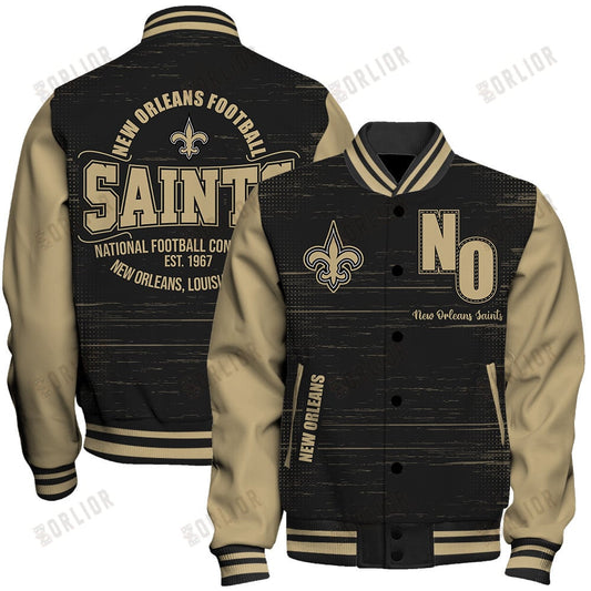 New Orleans Saints Football Team 2024 - 25 Proud Of The Shirt Unisex Varsity Jacket