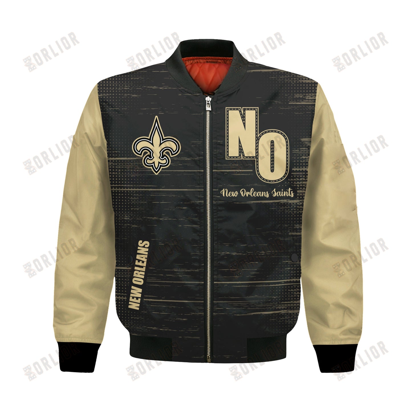 New Orleans Saints Football Team 2024 - 25 Proud Of The Shirt Bomber Jacket