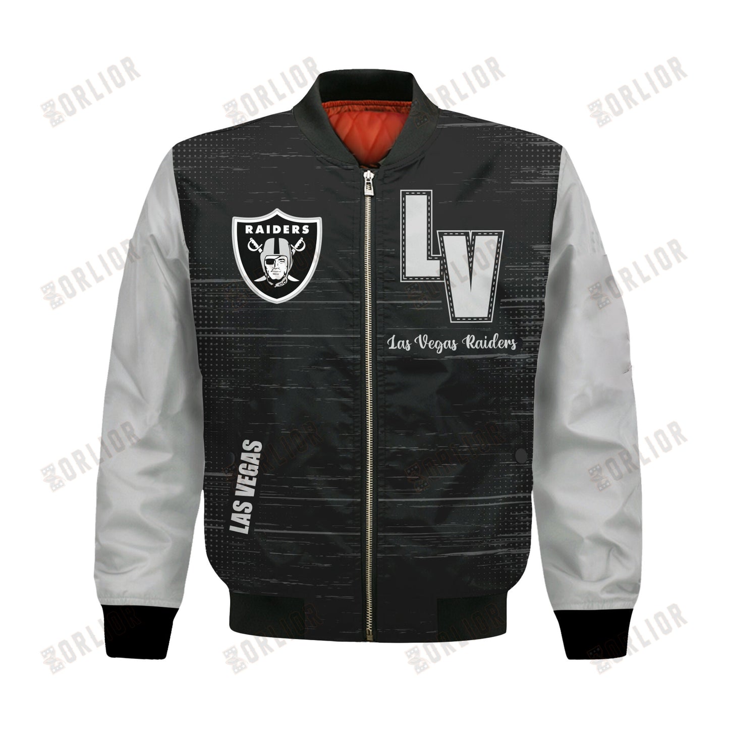 Las Vegas Raiders Football Team 2024 - 25 Proud Of The Shirt Bomber Jacket