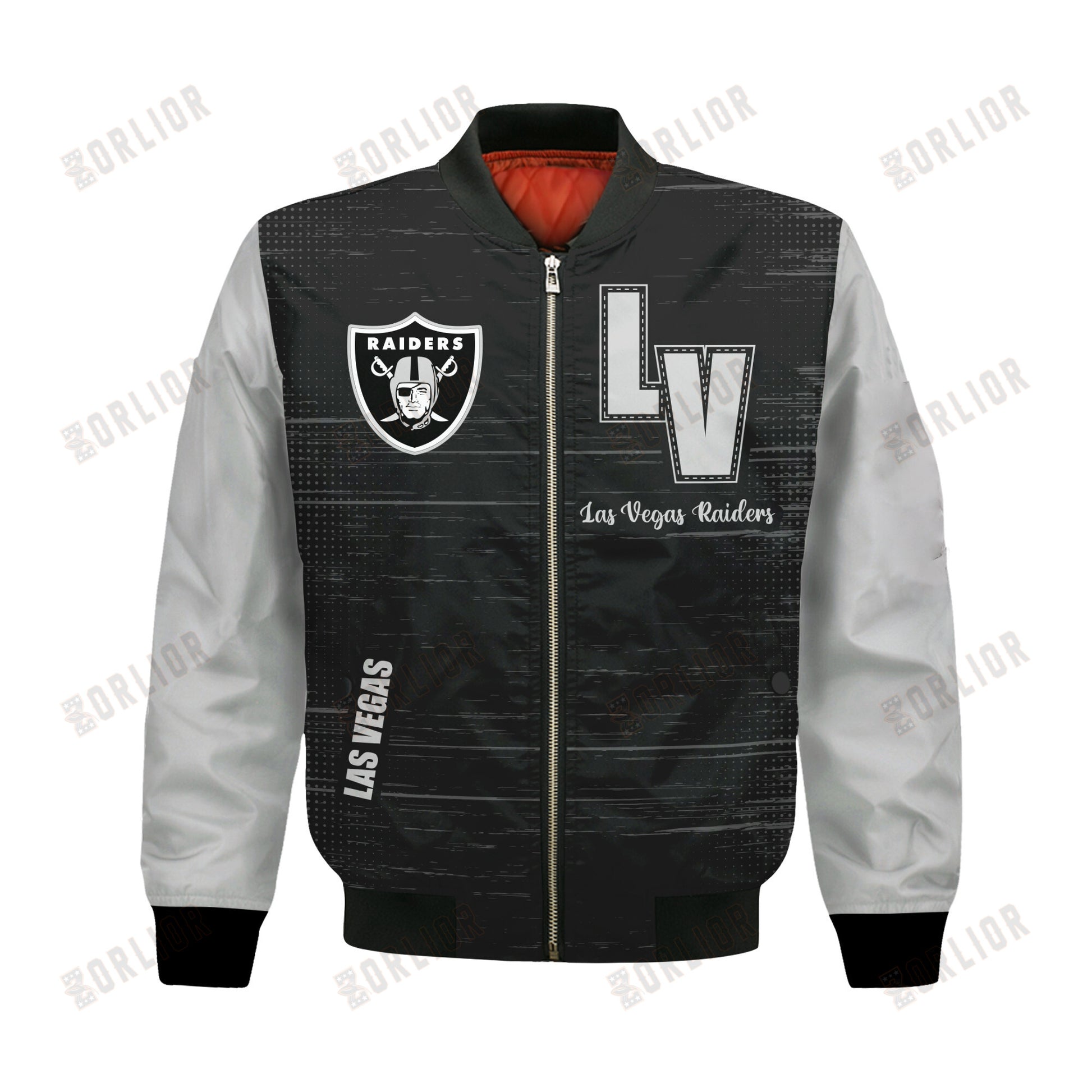 Las Vegas Raiders Football Team 2024 - 25 Proud Of The Shirt Bomber Jacket