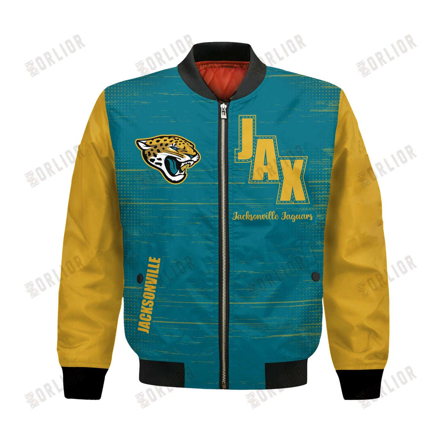 Jacksonville Jaguars Football Team 2024 - 25 Proud Of The Shirt Bomber Jacket