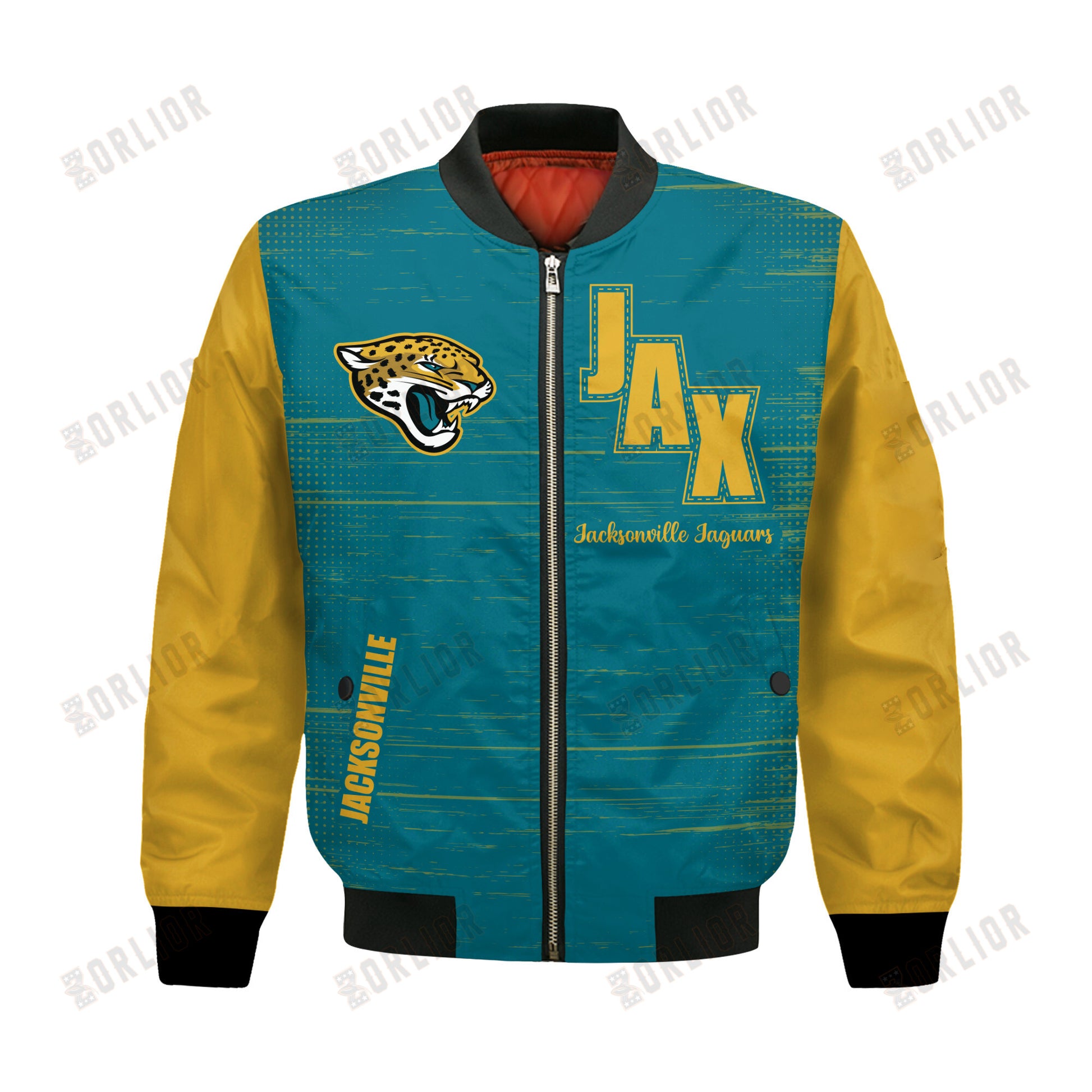 Jacksonville Jaguars Football Team 2024 - 25 Proud Of The Shirt Bomber Jacket