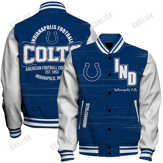 Indianapolis Colts Football Team 2024 - 25 Proud Of The Shirt Unisex Varsity Jacket